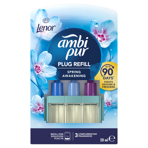 Ambi Pur 3Volution Nachfüllung für den elektrischen Lufterfrischer Spring Awakening, 20 ml