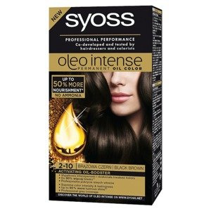 Syoss Oleo Intense Hair Dye 2-10 Brown Black