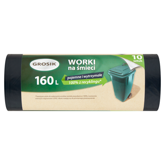 Grosik Garbage bags 160 l 10 pieces