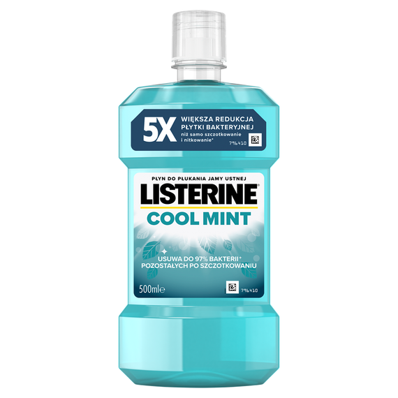 Listerine Cool Mint Płyn do płukania jamy ustnej 500 ml