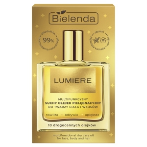 Bielenda Lumiere Multifunkcyjny suchy olejek pielęgnacyjny 50 ml
