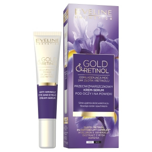 Gold&Retinol Przeciwzmarszczkowy krem-serum pod oczy