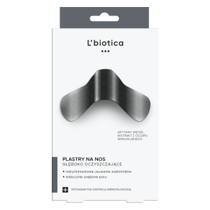 L'biotica Charcoal Cleansing Nasal Strips 3 Pairs