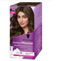 Schwarzkopf Perfect Mousse Farba pianka do włosów 500 średni brąz