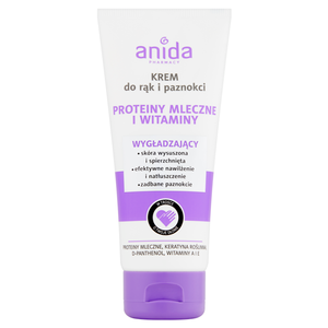 Anida Medisoft Smoothing Hand and Nail Cream Milk Protein and Vitamins 100 ml