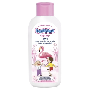 Bambino Kids Shampoo, Washing Gel and Bath Liquid 3 in 1 400 ml