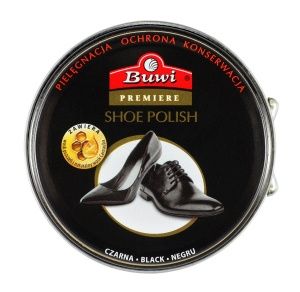 Buwi Premiere Pasta do obuwia czarna 40 ml