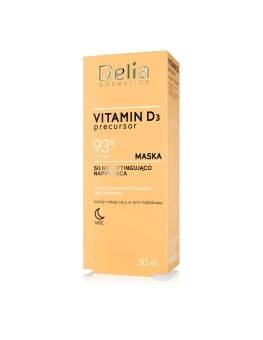 Delia Cosmetics Vitamin D3 Precursor Maska silnie liftingująco napinająca na noc 50 ml