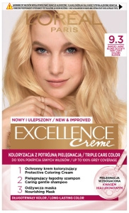 L'Oréal Paris Excellence Haarfärbemittel sehr helles Goldblond 9,3