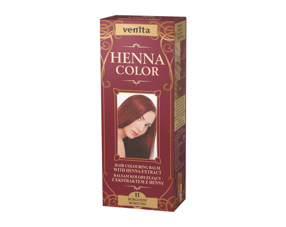 HAIR COLOURING BALM WITH HENNA EXTRACT BURGUNDY NO. 11