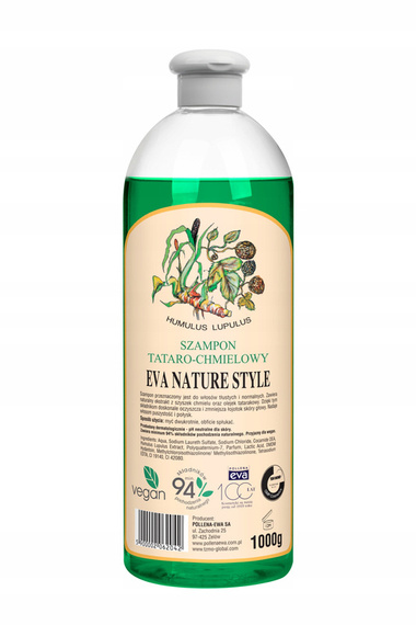 Eva Nature Style Tartar-Hopfen Shampoo 1 l