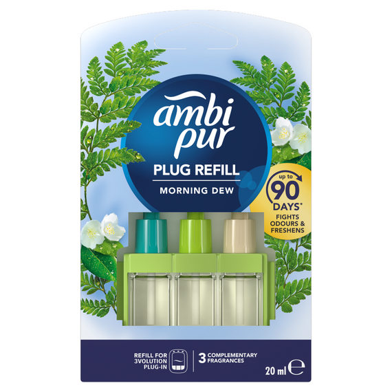 Ambi Pur 3Volution Refill for Morning Dew Electric Air Freshener ml