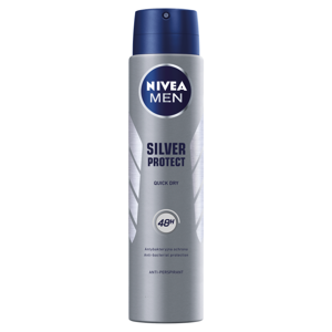 Nivea Men's Antiperspirant Spray Silver Protect 250 ml