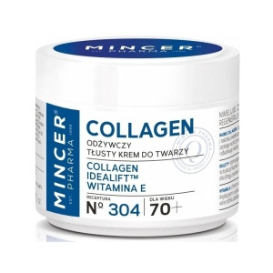 MINCER PHARMA Krem tłusty do twarzy 70+, COLLAGEN N304, 50ml
