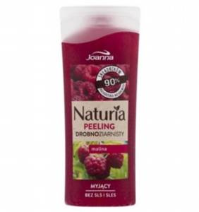Joanna Naturia Peeling drobnoziarnisty malina 100 g