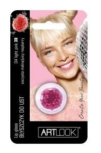 ART LOOK Błyszczyk do ust 3D nr 04 light pink, soczysta malina
