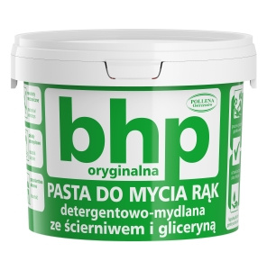 BHP Pasta do mycia rąk detergentowo-mydlana ze ścierniwem i gliceryną 500 g