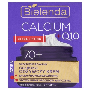 Bielenda Calcium +Q10 70+ Głęboko odżywczy krem przeciwzmarszczkowy dzień 50 ml