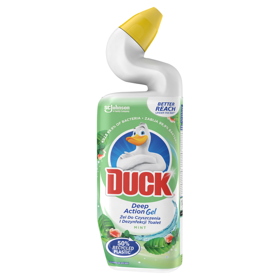 Duck Deep Action Mint Gel zur Reinigung und Desinfektion von Toiletten 750 ml