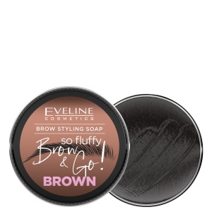 Brow&Go So Fluffy Augenbrauen-Stylingseife, braun