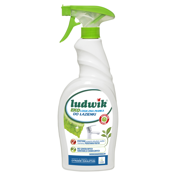 Ludwik Ecological bathroom foam with citrus and eucalyptus scent 750 ml