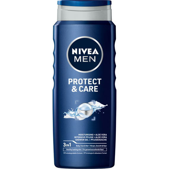 Nivea MEN Protect & Care SHOWER GEL 500 ml