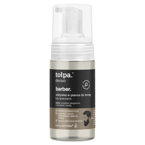 Odżywka w piance do brody bez spłukiwania tołpa. dermo barber. 100 ml