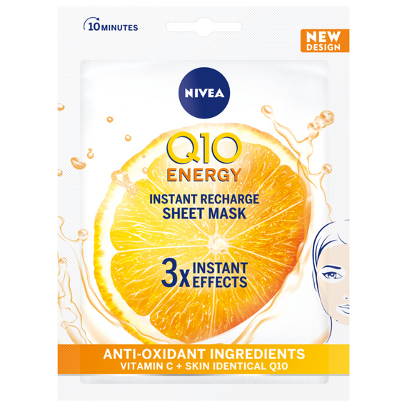 Nivea Q10 Energy 10-minute sheet mask 1pc