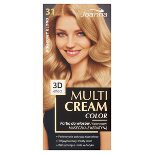 Joanna Multi Cream Color Farba do włosów piaskowy blond 31