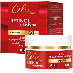 Celia Retinol & Elastin 60+ Anti-Falten-Creme für Tag und Nacht 50 ml 