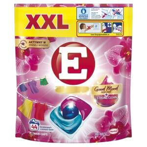 E XXL Aromaterapia Środek do prania kolorowych i ciemnych tkanin orchidea 528 g (44 prania)