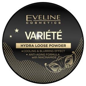 Variété Moisturizing loose powder with a cooling effect