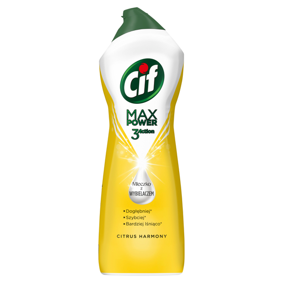 Cif Max Power Citrus Harmony Milk mit Bleichmittel 1001 g