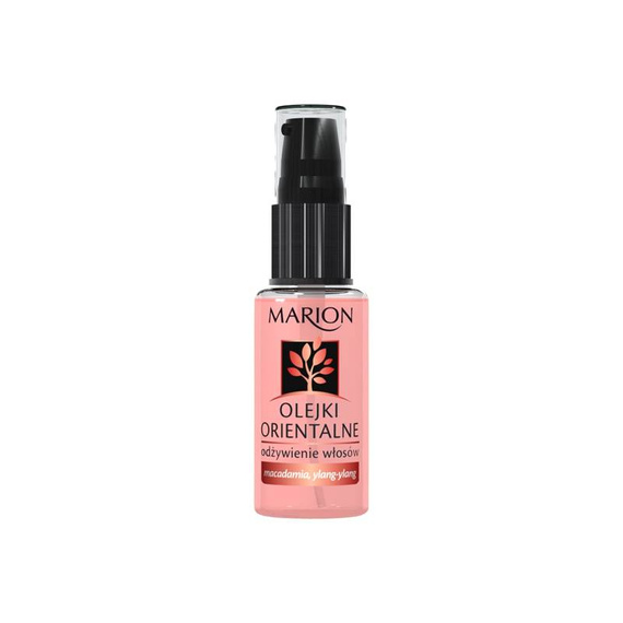  Marion Olejki orientalne REGENERACJA WŁOSÓW olejek do włosów Macadamia, Ylang-ylang 30 ml
