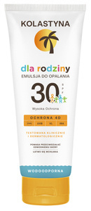 Kolastyna Emulsja do opalania dla rodziny SPF 30 250 ml