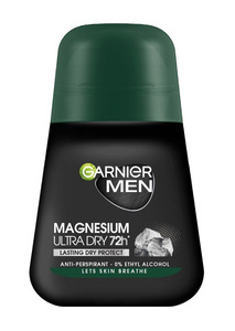 Garnier Men Dezodorant roll-on Magnesium Ultra Dry 72h - Lasting Dry Protect 50ml