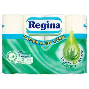 Regina Delicate Aloe erfrischendes Toilettenpapier 12 Rollen