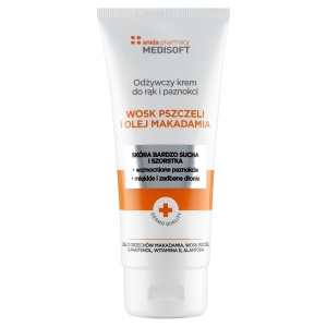 Anida Medisoft Nourishing Hand and Nail Cream Beeswax and Macadamia Oil 100 ml