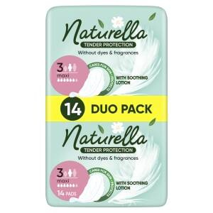 Naturella Ultra Tender Protection Maxi, ohne Farb- und Duftstoffe, [{x}] Damenbinden