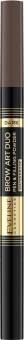 Brow Art Duo 2in1 Eyebrow Marker and Powder, Medium