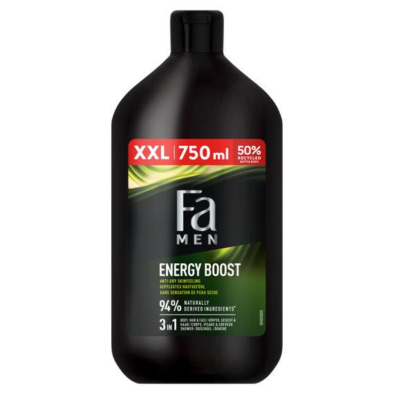 Fa Men Sport Energy Boost Żel pod prysznic 750 ml
