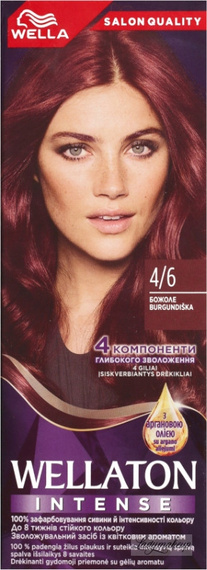 Wella Wellaton Intensiv färbende Creme Burgund 4/6