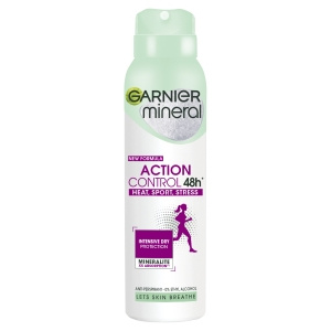 Garnier Mineral Action Control Heat, Sport, Stress 48H Antyperspirant Spray Damski 150ML