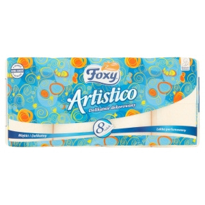 Foxy Artistico Toilet paper 8 rolls