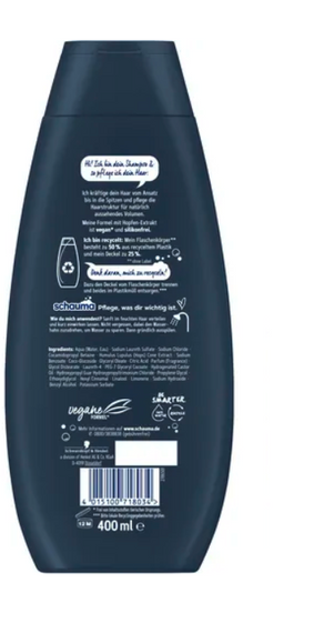 Schauma Men For Men Szampon do włosów dla mężczyzn do codziennego stosowania 400 ml z Niemiec