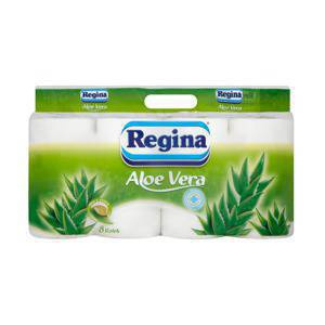 Regina Delicate Papier toaletowy odświeżający aloes 8 rolek