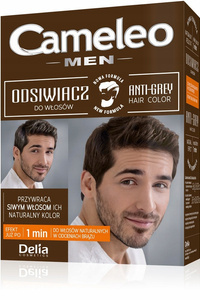 Cameleo Men Entfetter für natürliches Haar in Brauntönen