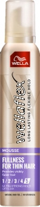 Wella Wellaflex Fullness Volume Ultra Strong Hold Volumizing mousse 200 ml