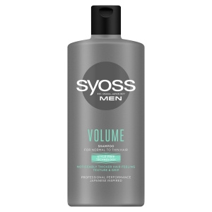 Syoss Men Volume Shampoo für normales und dünnes Haar, verleiht Volumen 440 ml