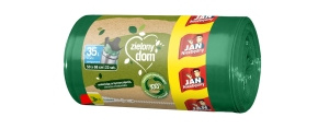 Jan Niezbędny Green house Garbage bags tied 35 l 22 pieces